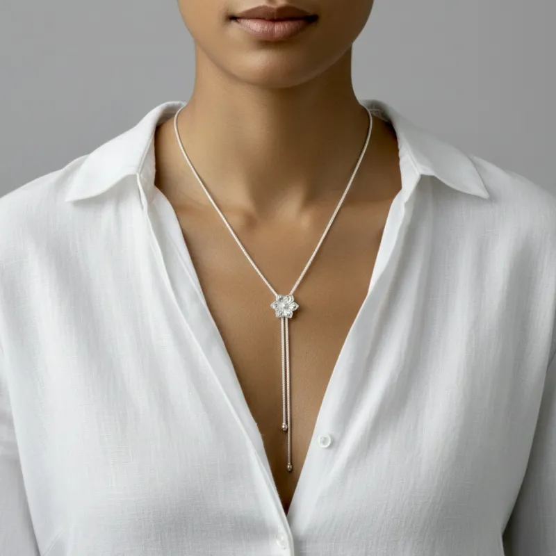 สร้อยคอรูด (Slide Necklace/Y-Necklace)